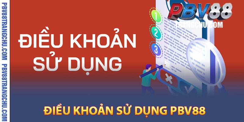 Tổng hợp điều khoản sử dụng Pbv88